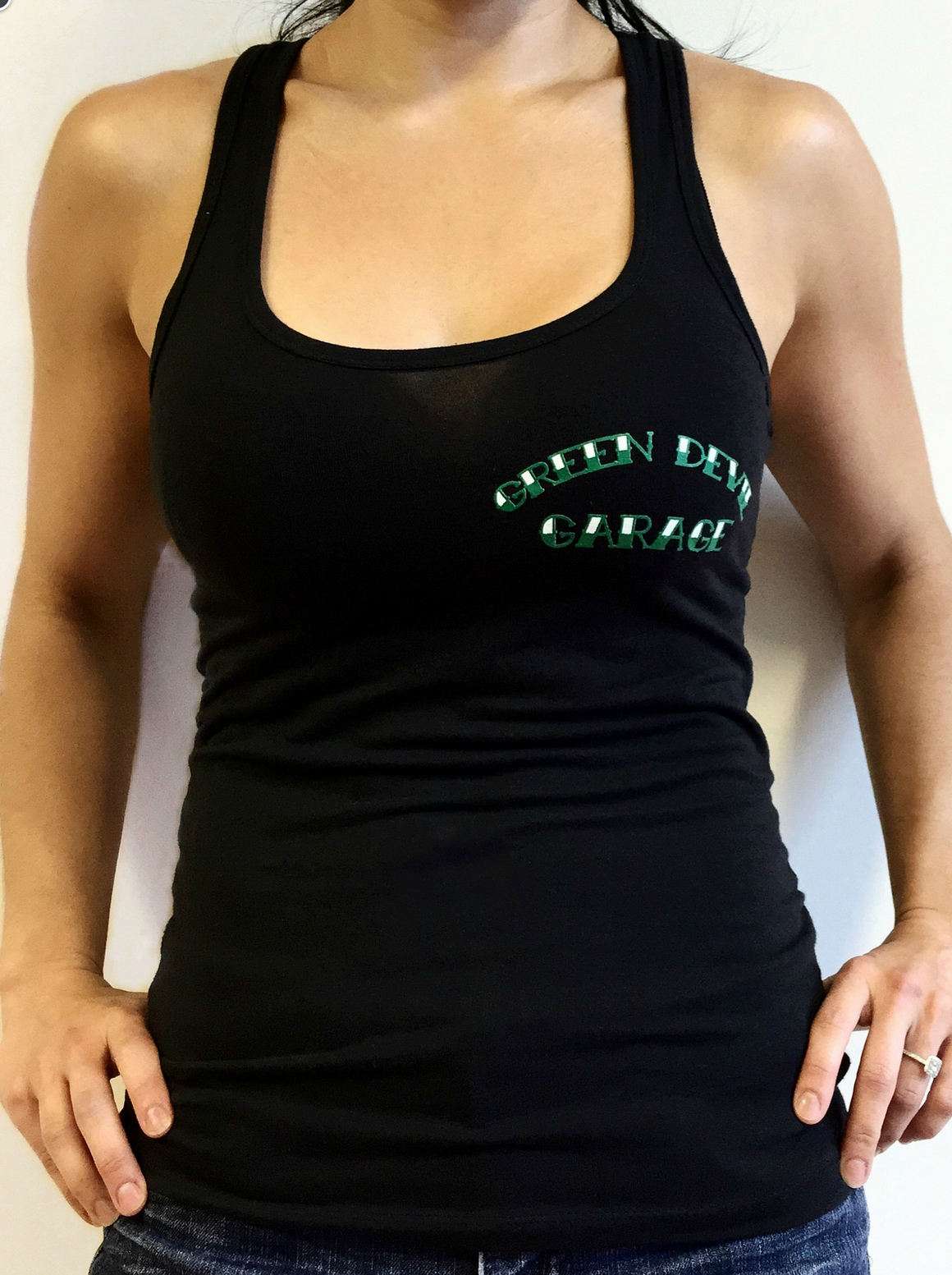 BIKES & BUILDS WOMEN’S FITTED TANK TOP